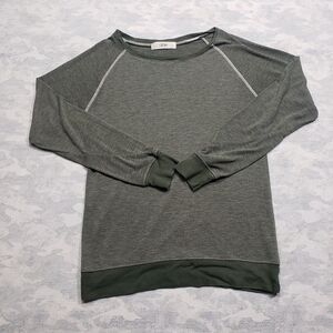 Able Shirt Men‎ Small Green Long Sleeve Oversized Made USA